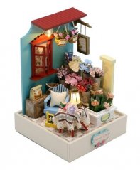 Gyermek miniatűr ház Virágos pihenőszoba