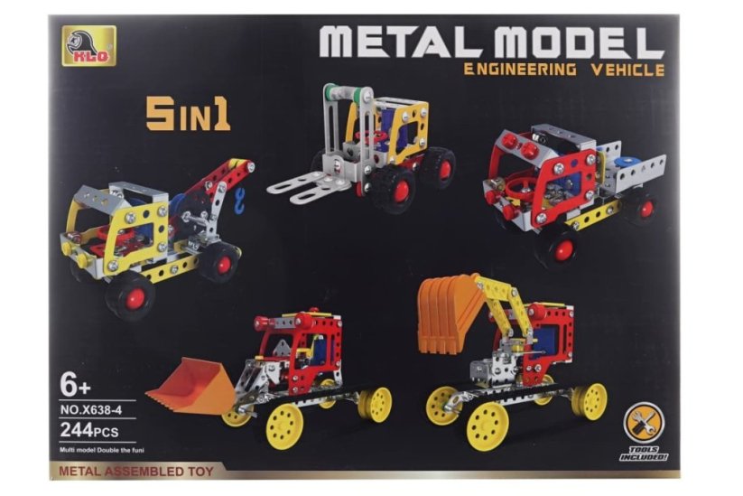 Set de construcții Screw Metal 5in1