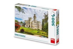Puzzle Hluboká vár, Csehország 47x33cm 500 darab dobozban 33,5x23x3,5cm