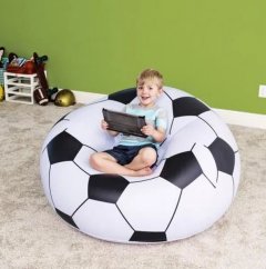 Scaun gonflabil Fotbal Bestway 1,14m x 1,12m x 66cm