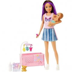 Barbie Nanny joc set HJY33