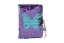 Cuaderno de purpurina con lentejuelas cambiantes con cierre en bolsa