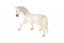 Kůň domácí bělouš zooted plast 13cm v sáčku