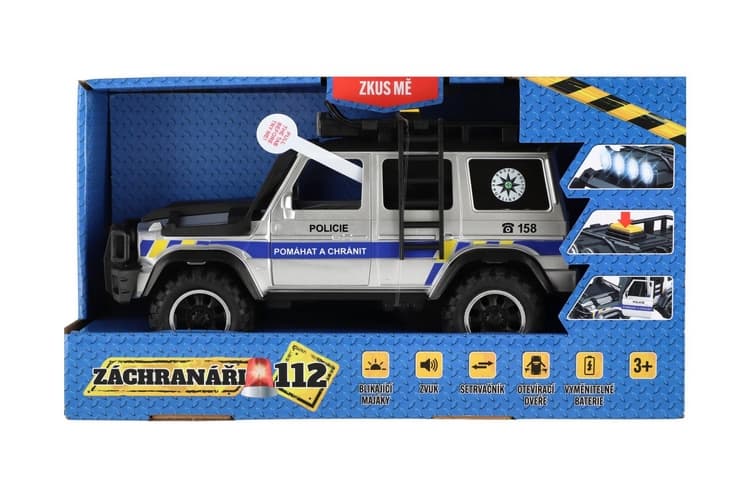 Auto záchranáři policie terénní