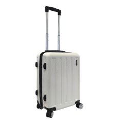 Bavy Cestovní kufr skořepinový 20" Stripes White