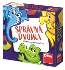 DINO Cestovní hra SPRÁVNÁ DVOJKA