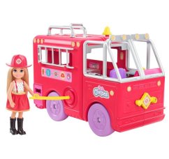 Barbie Chelsea hasičské auto