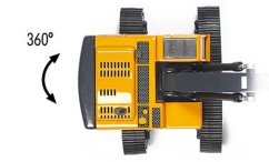 SIKU Super 3535 - Hydraulické rypadlo Volvo EC290