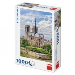 Casse-tête DINO 1000 pièces Cathédrale Notre-Dame, Paris