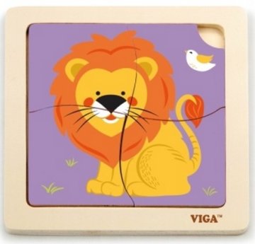 Dřevěné puzzle a skládačky