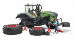 Tractor Bruder 4041 Fendt 1050 Vario con herramientas de mecánico y de taller