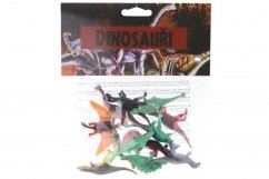 Dinosaures 12 pièces dans un sac