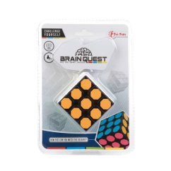 Cube puzzle en plastique 6x6cm sous blister