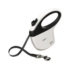 Flexi Vodítko One S pásek 5m bílo-černé