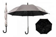 Esernyő Star Sky 70cm fém/műanyag ezüst táskában
