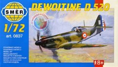 Model Dewoitine D 520 1:72