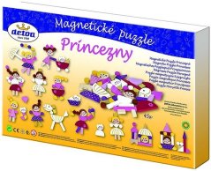 Detoa Magnetické puzzle Princezny