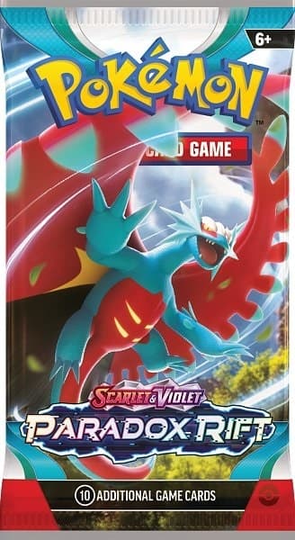 Pokémon TCG: SV04 Grieta de la Paradoja - 1 Blíster de refuerzo