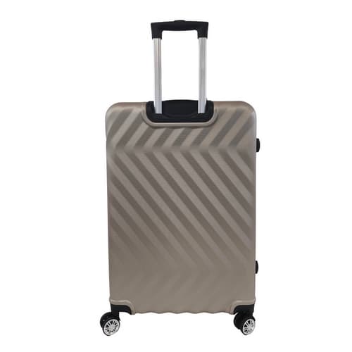 Bavy Cestovní kufr skořepinový 28" Waves Gold beige