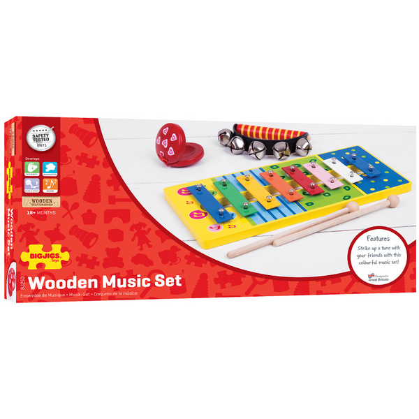 Bigjigs Toys Zestaw muzyczny dla dzieci
