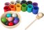 2Kids Toys Duhové kuličky a kalíšky 12 barev
