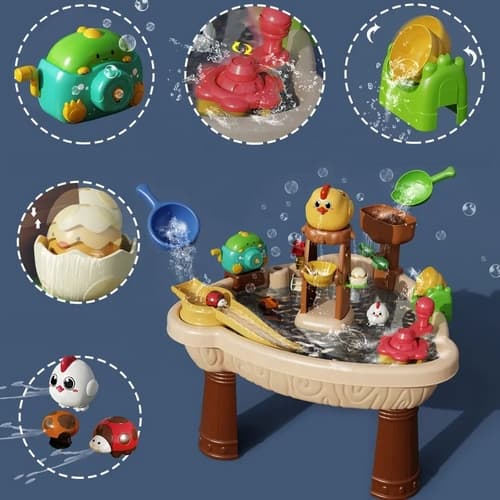 Bavytoy Vodní stůl se slunečníkem