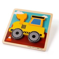 Puzzle Bigjigs Toys Insert Puzzle Digger