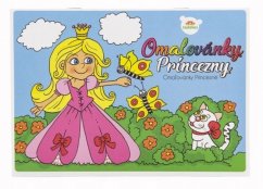 Livre de coloriage Princesses 21 x 15 cm 8 feuilles A5