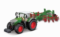 Ciągnik rolniczy Bburago 10cm na kole zamachowym z Fendt 1050 Vario