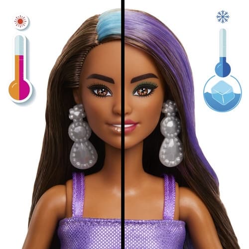 Barbie party reveal Barbie glam party - fialová