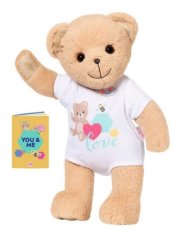 Ours en peluche BABY Born, vêtements blancs