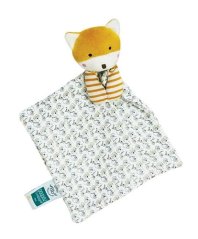 Doudou Ajándék szett - Róka és takaró 20 cm-es bio pamutból készült takaróval