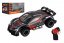 Auto RC sportovní plast 2,4GHz 20cm na baterie šedo-červené v krabici