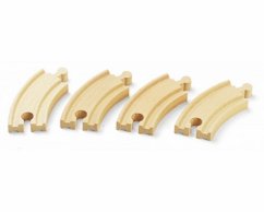 Brio 33337 Tours courts, 90 mm, 4 pièces