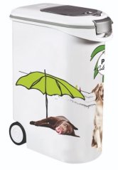 CURVER Kontejner na krmivo Vzor psi 54l/20kg