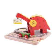 Bigjigs Rail Rail Dinosaur Crane