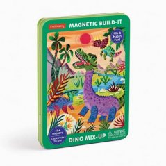 Mudpuppy Kit de mezcla de dinosaurios magnéticos
