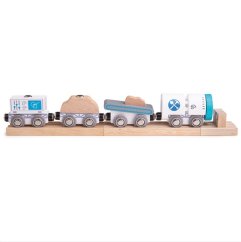 Train de mines en bois Bigjigs Rail