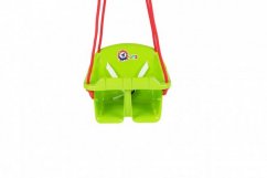 Leagăn pentru copii din plastic verde capacitate de încărcare 20kg 36x30x29cm 24m+