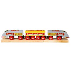 Bigjigs Rail Fast Eurostar + 3 titres
