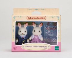 Sylvanian Families - Bunica și bunicul „ciocolati” iepurași