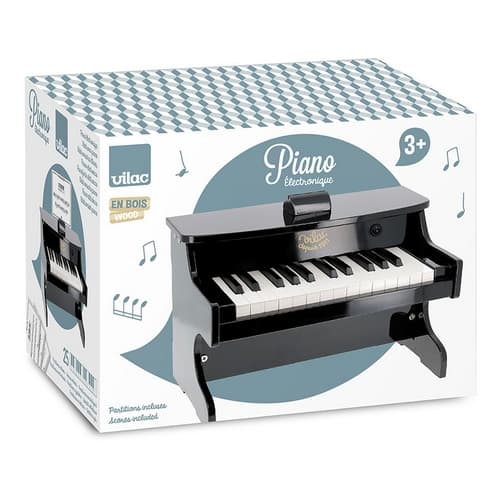 Pianoforte elettronico Vilac nero