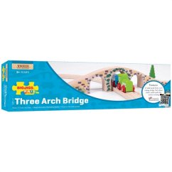 Bigjigs Rail Pont à rails en bois