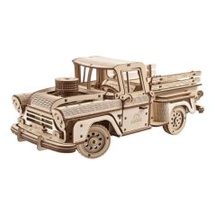 Ugears 3D Puzzle meccanico in legno Camion americano (Pick-up)