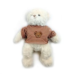BK MONSIEUR SEBASTIEN - biały niedźwiedź (35 cm)