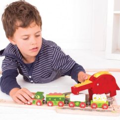 Bigjigs Rail Rail Dinosaur Crane