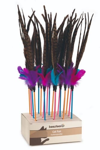 Beeztees Hračka škádlítko pro kočky TICKLY 50cm