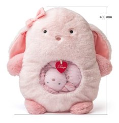 Zajačik s ušatými loptičkami, 38cm, 5ks