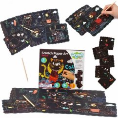 ART&FUN Creative scratch-off imagine set pentru copii