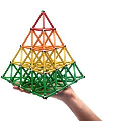 Set de construcție magnetic 250 piese